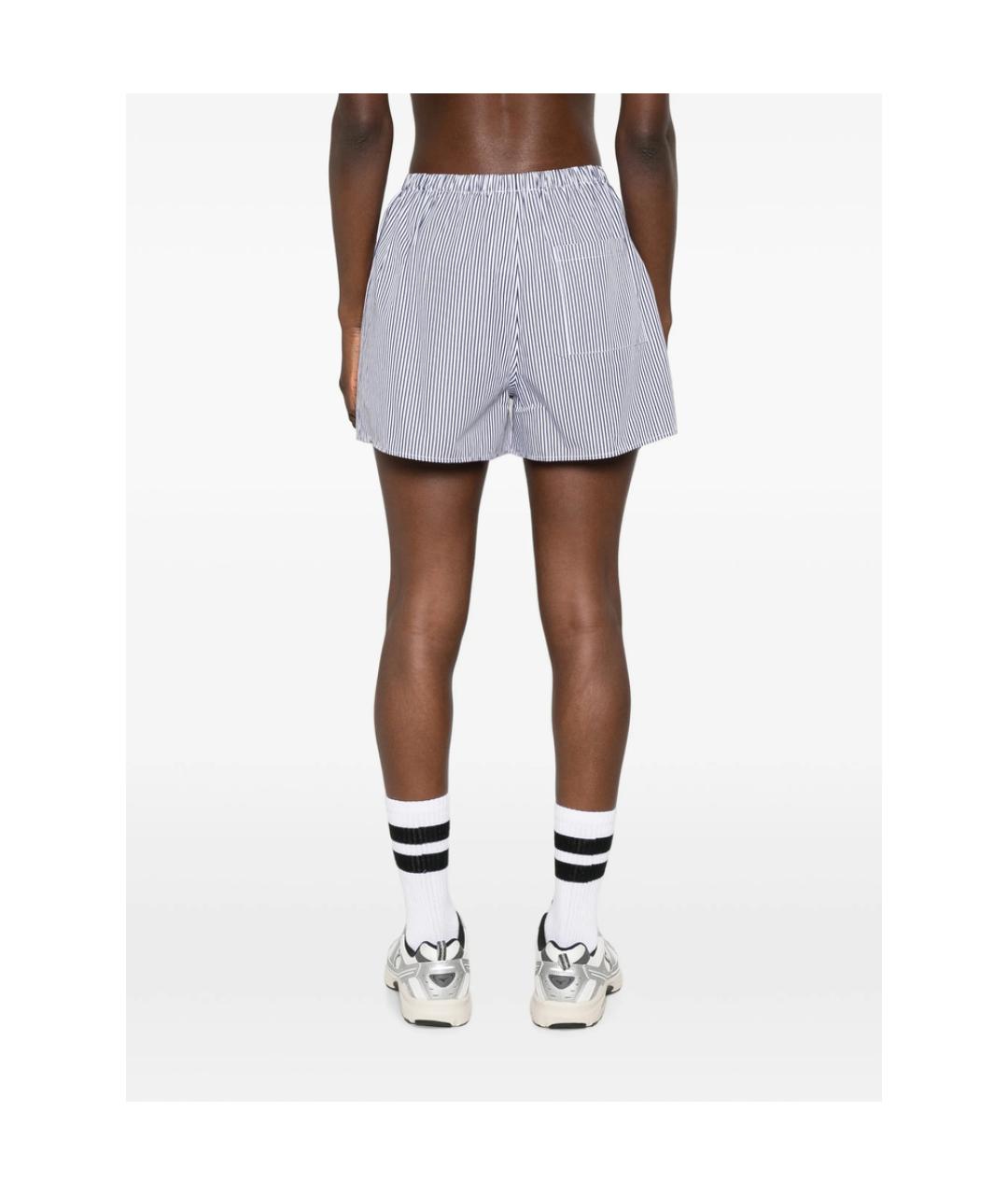 SPORTY AND RICH Синие хлопковые шорты, фото 5