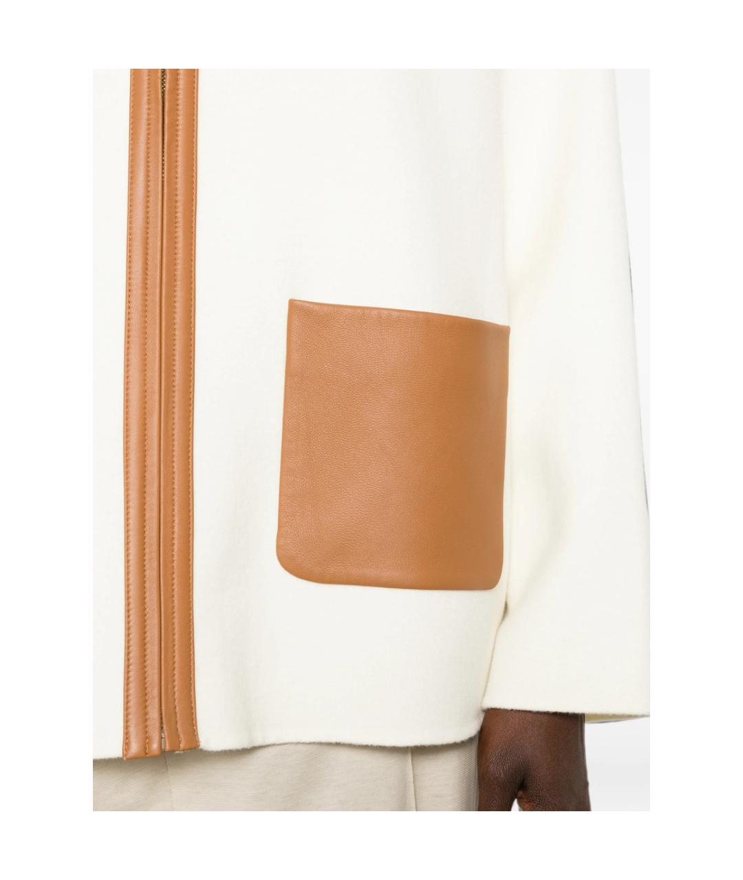 MAX MARA STUDIO Бежевая куртка, фото 5