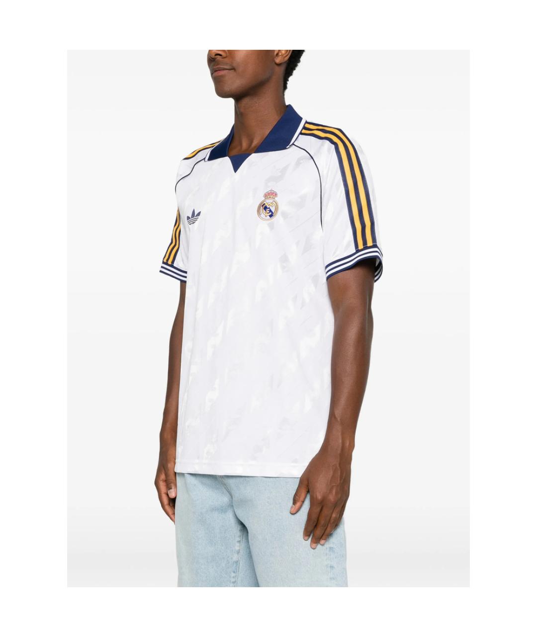 ADIDAS Белая футболка, фото 4