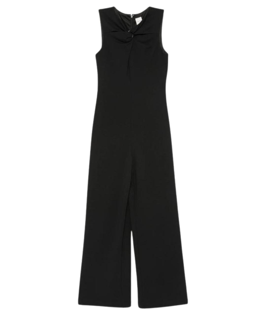 CALVIN KLEIN Черный полиэстеровый комбинезон, фото 1