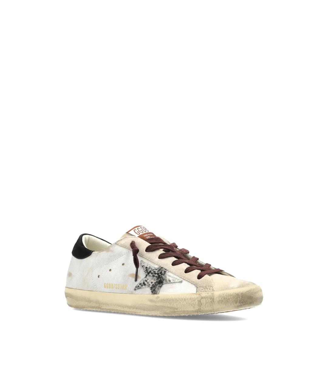 GOLDEN GOOSE Мульти кожаные кеды, фото 3