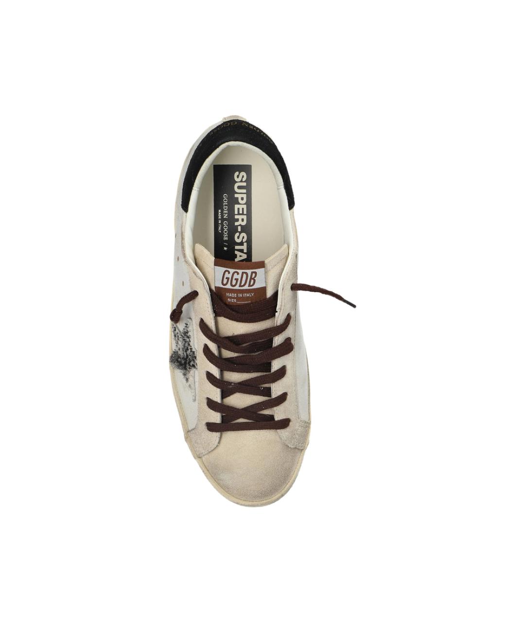 GOLDEN GOOSE Мульти кожаные кеды, фото 5
