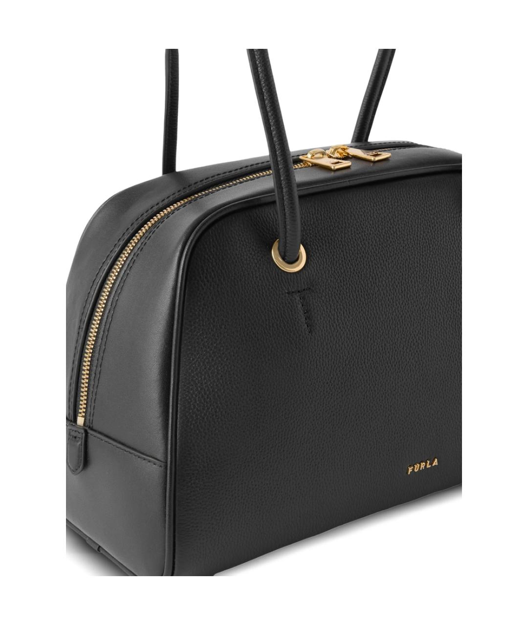 FURLA Черная сумка через плечо, фото 3