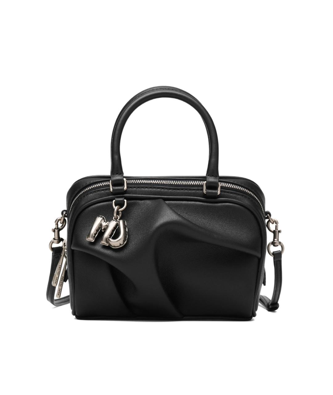 MARC JACOBS Черная кожаная сумка тоут, фото 1