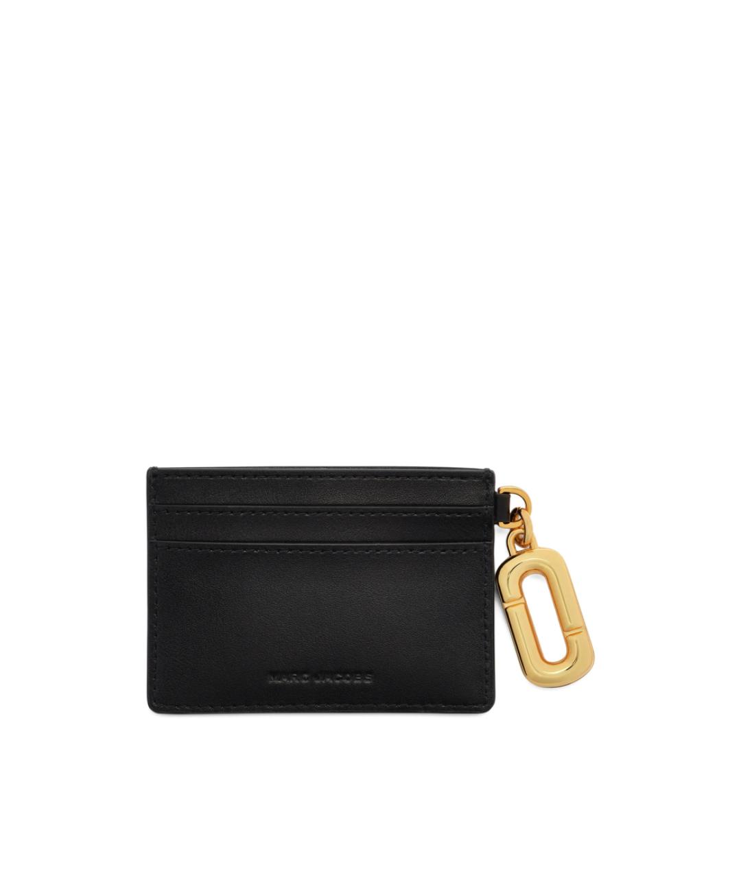 MARC JACOBS Черный кожаный кардхолдер, фото 3