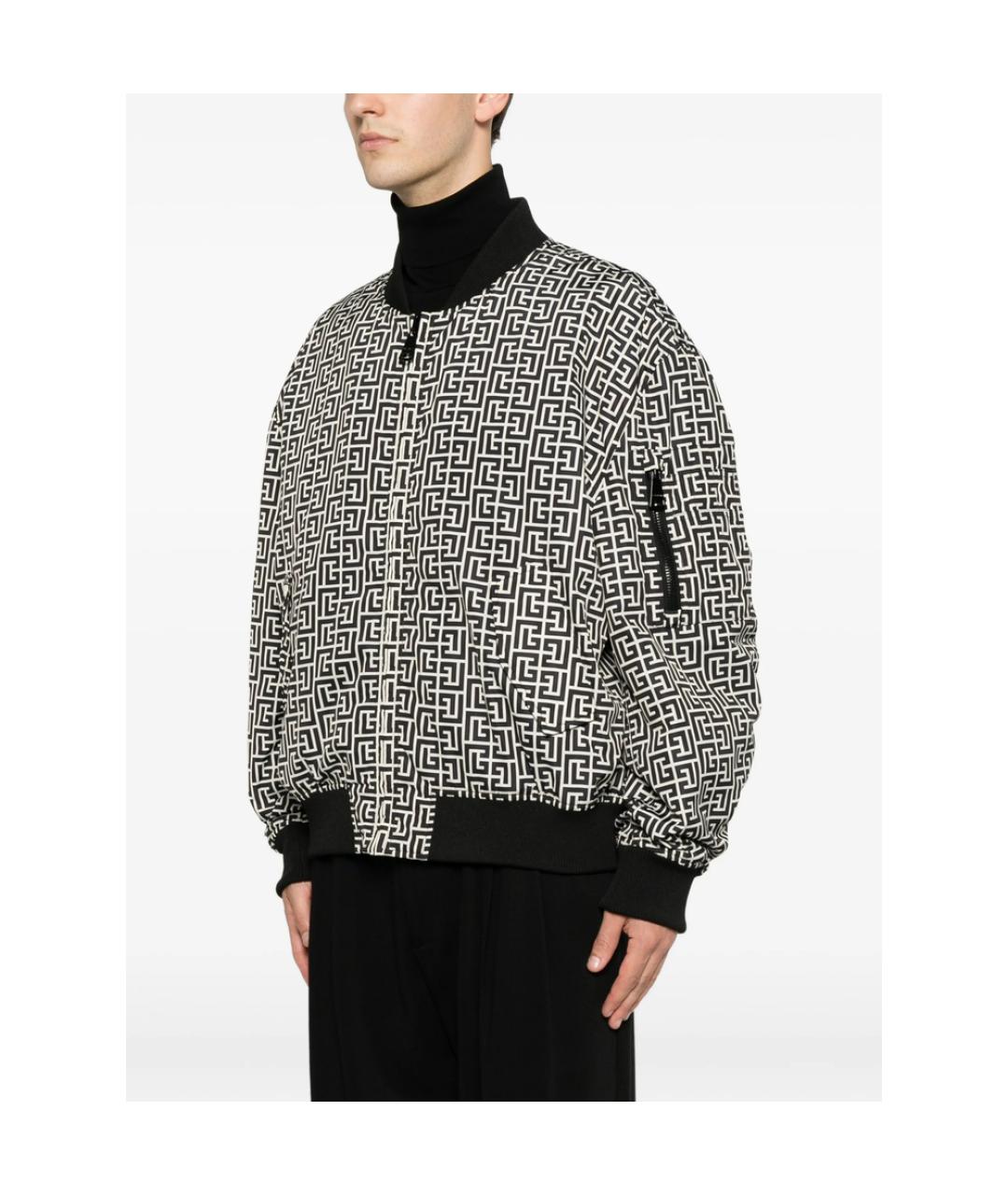 BALMAIN Мульти полиэстеровая куртка, фото 4