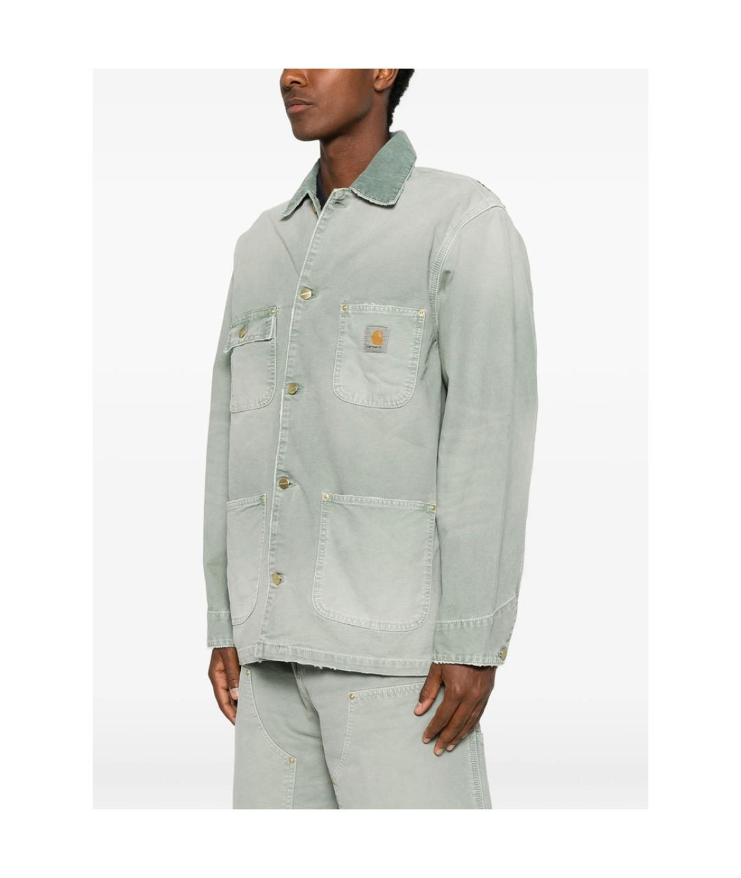 CARHARTT Серая хлопковая куртка, фото 3