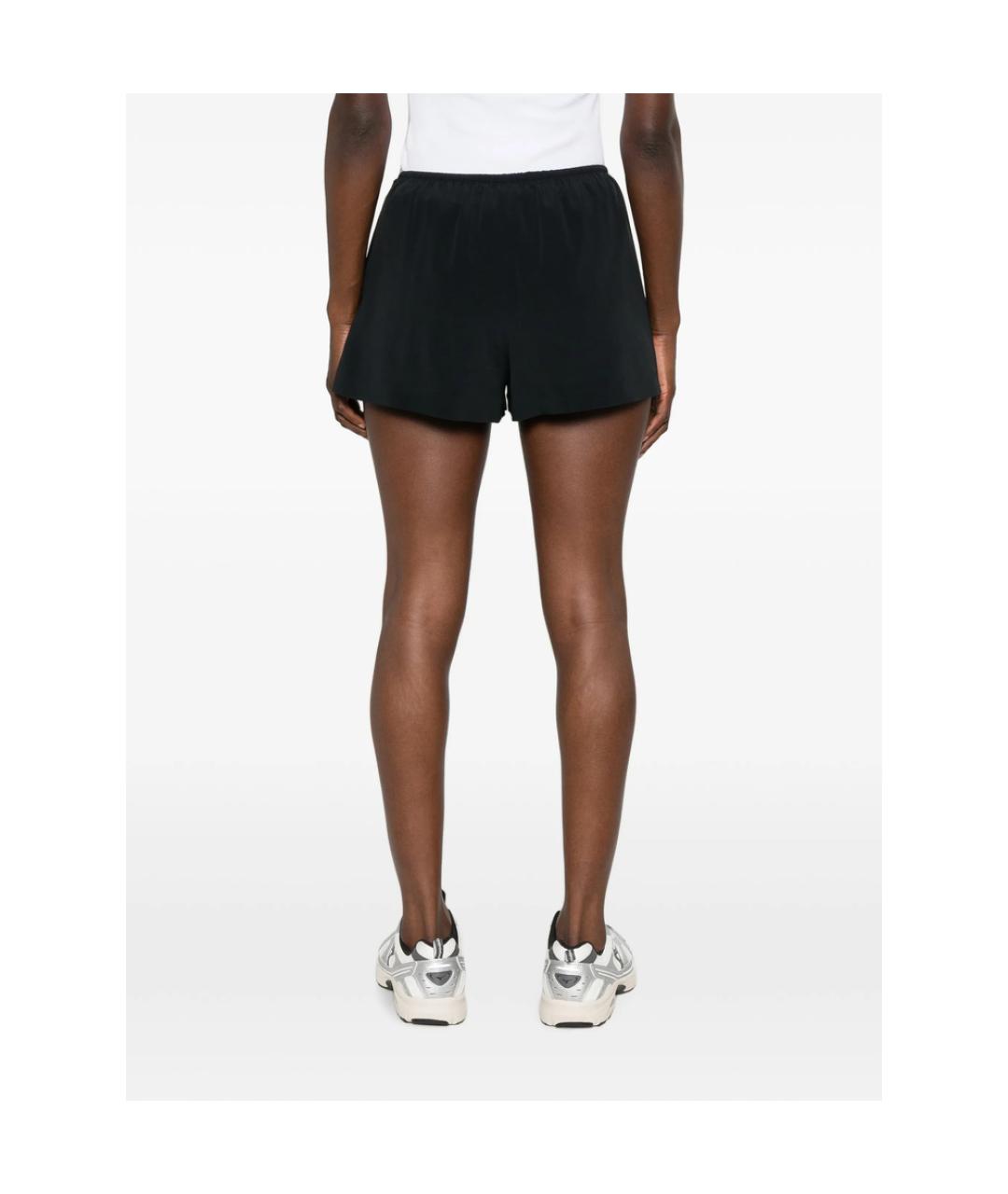 ALEXANDER WANG Черные полиэстеровые шорты, фото 3