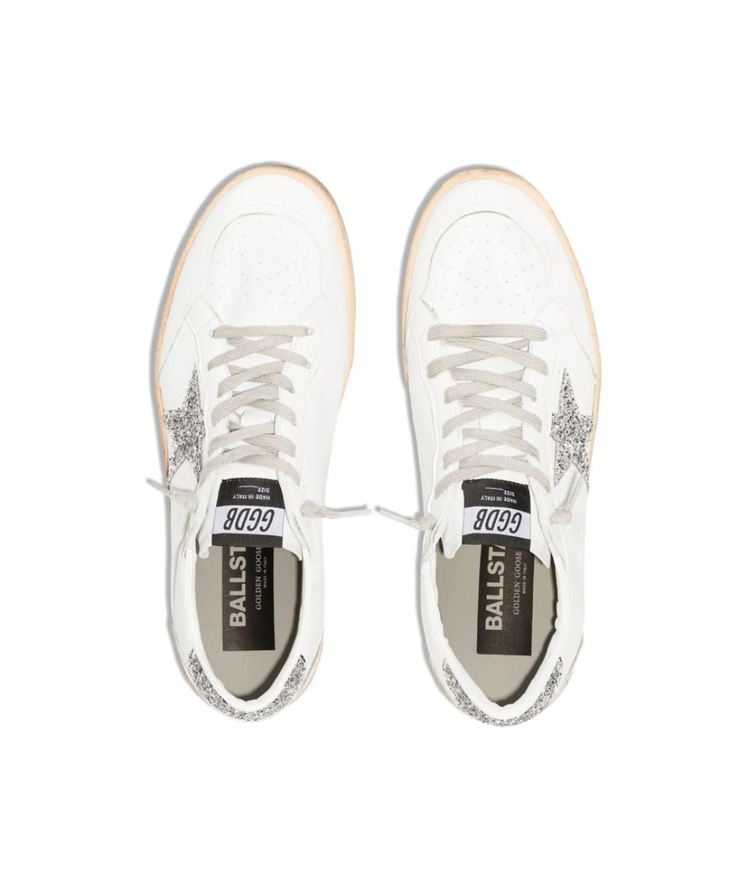GOLDEN GOOSE Мульти кожаные кеды, фото 4
