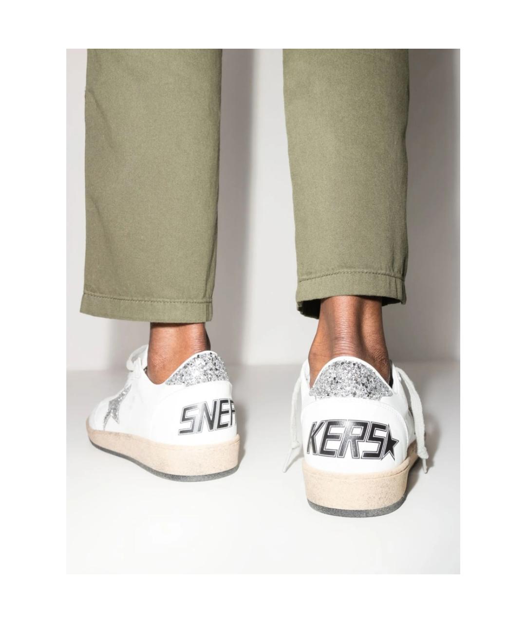 GOLDEN GOOSE Мульти кожаные кеды, фото 3