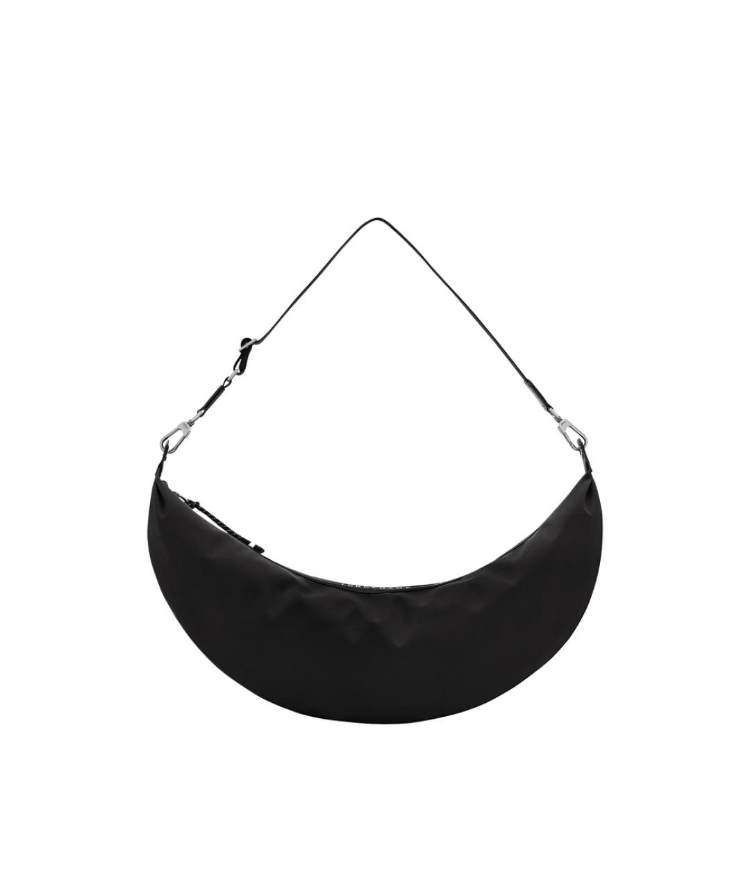LONGCHAMP Черная синтетическая сумка через плечо, фото 1