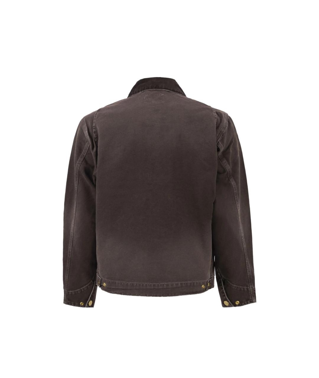 CARHARTT Коричневая хлопковая куртка, фото 2