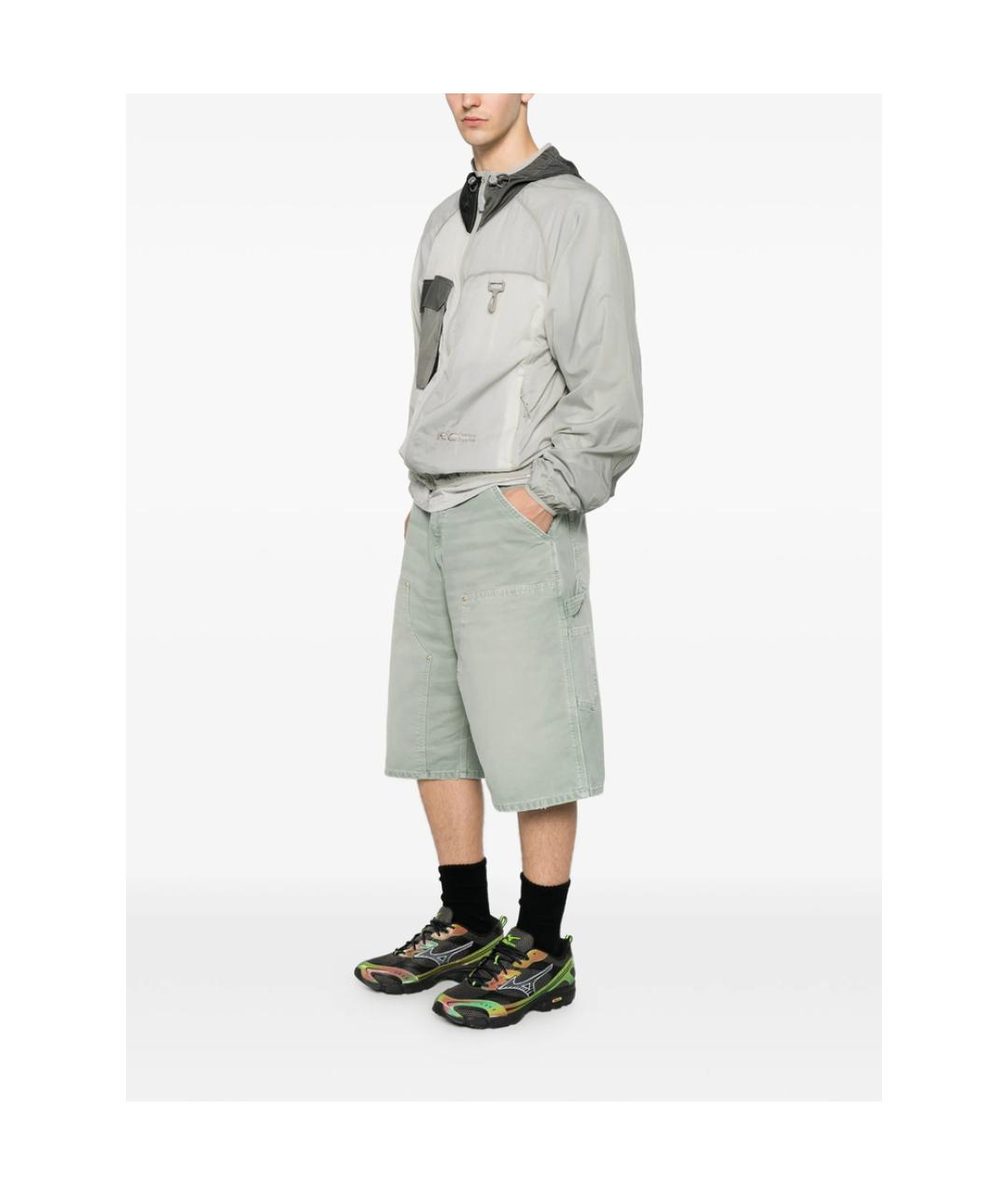 CARHARTT Серые хлопковые шорты, фото 2