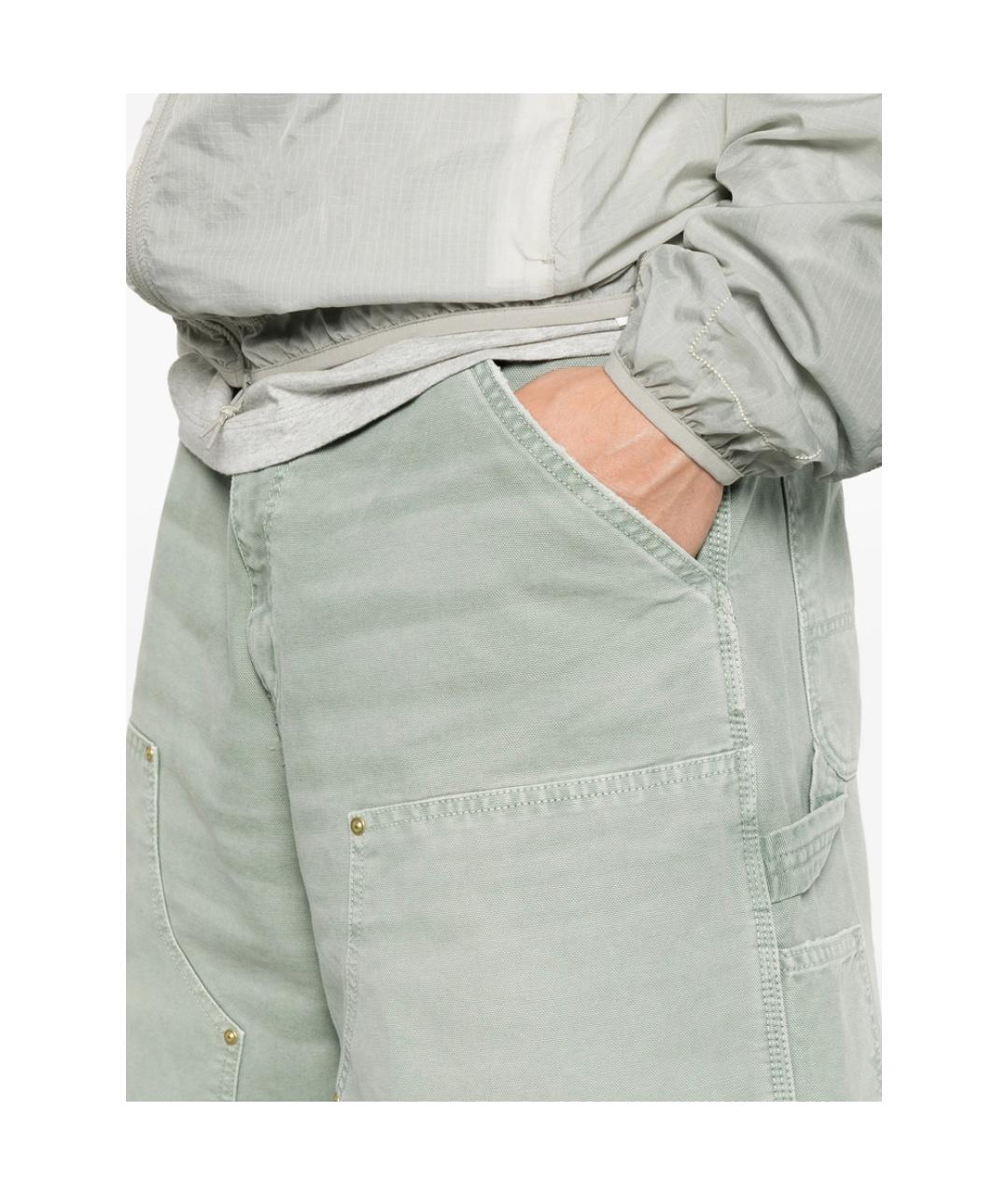CARHARTT Серые хлопковые шорты, фото 3