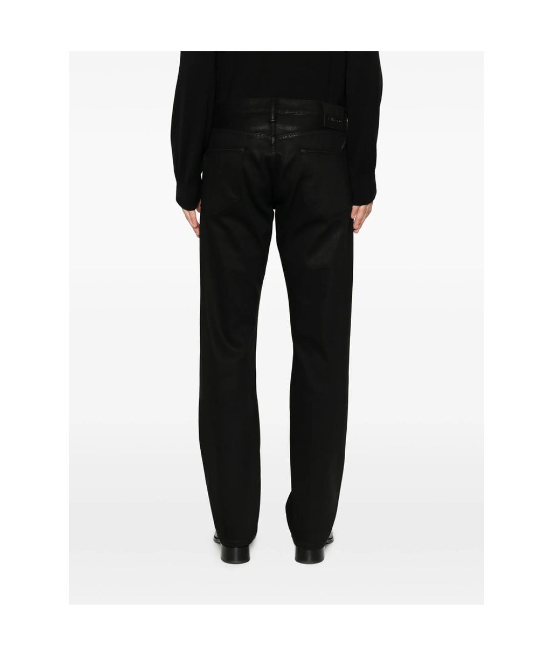 TOM FORD Черные полиэстеровые повседневные брюки, фото 4