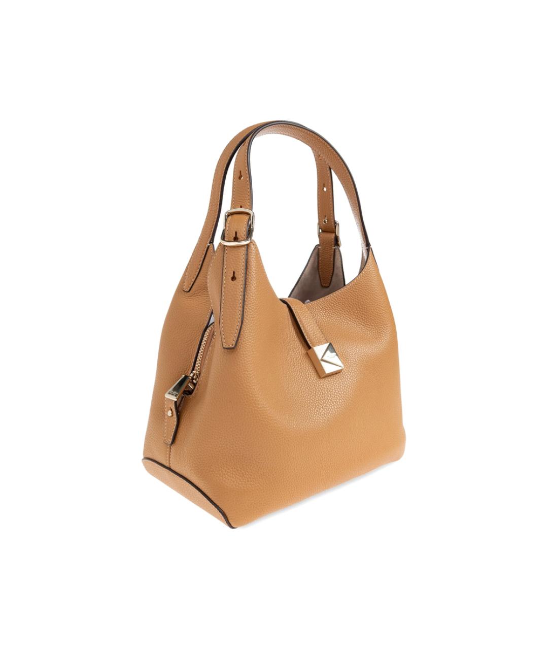 KATE SPADE Коричневая кожаная сумка тоут, фото 5