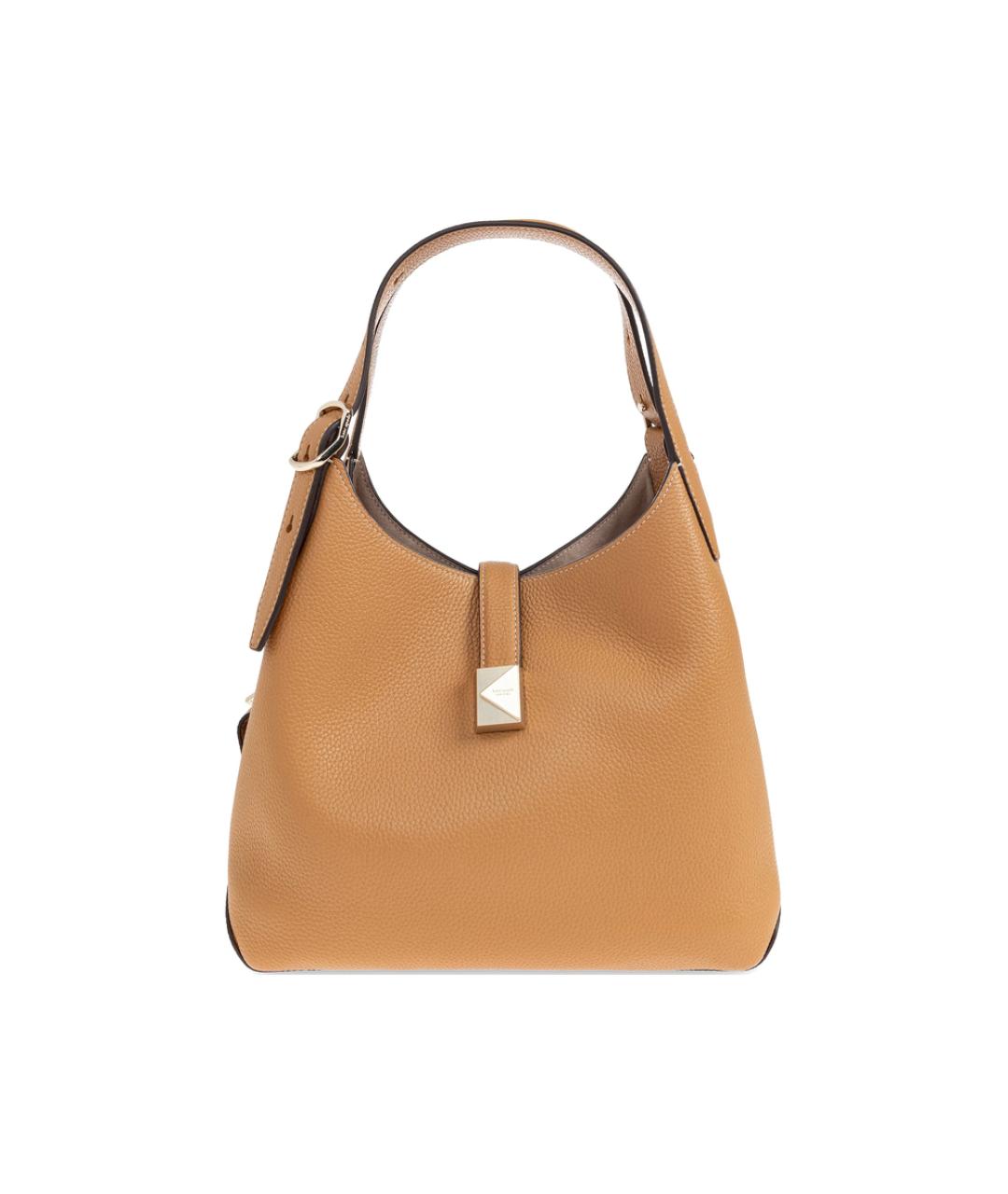 KATE SPADE Коричневая кожаная сумка тоут, фото 1