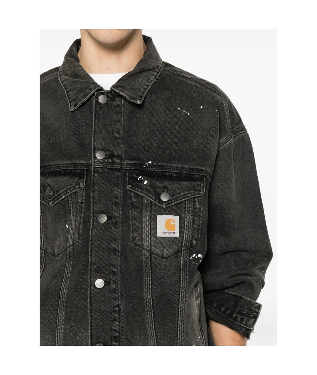 CARHARTT Черная хлопковая куртка, фото 5