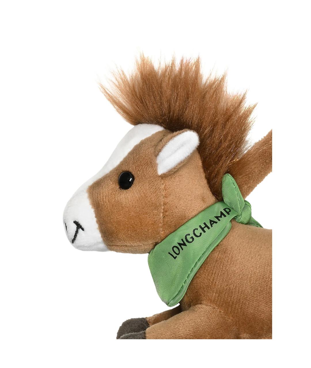 LONGCHAMP Коричневый брелок, фото 2