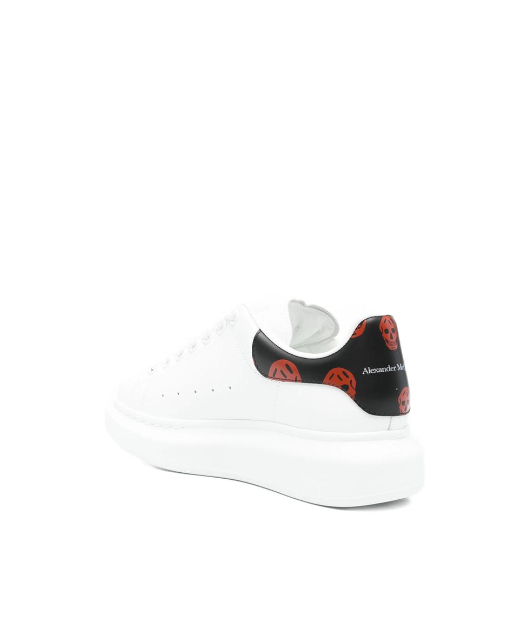 ALEXANDER MCQUEEN Белые кожаные кроссовки, фото 2