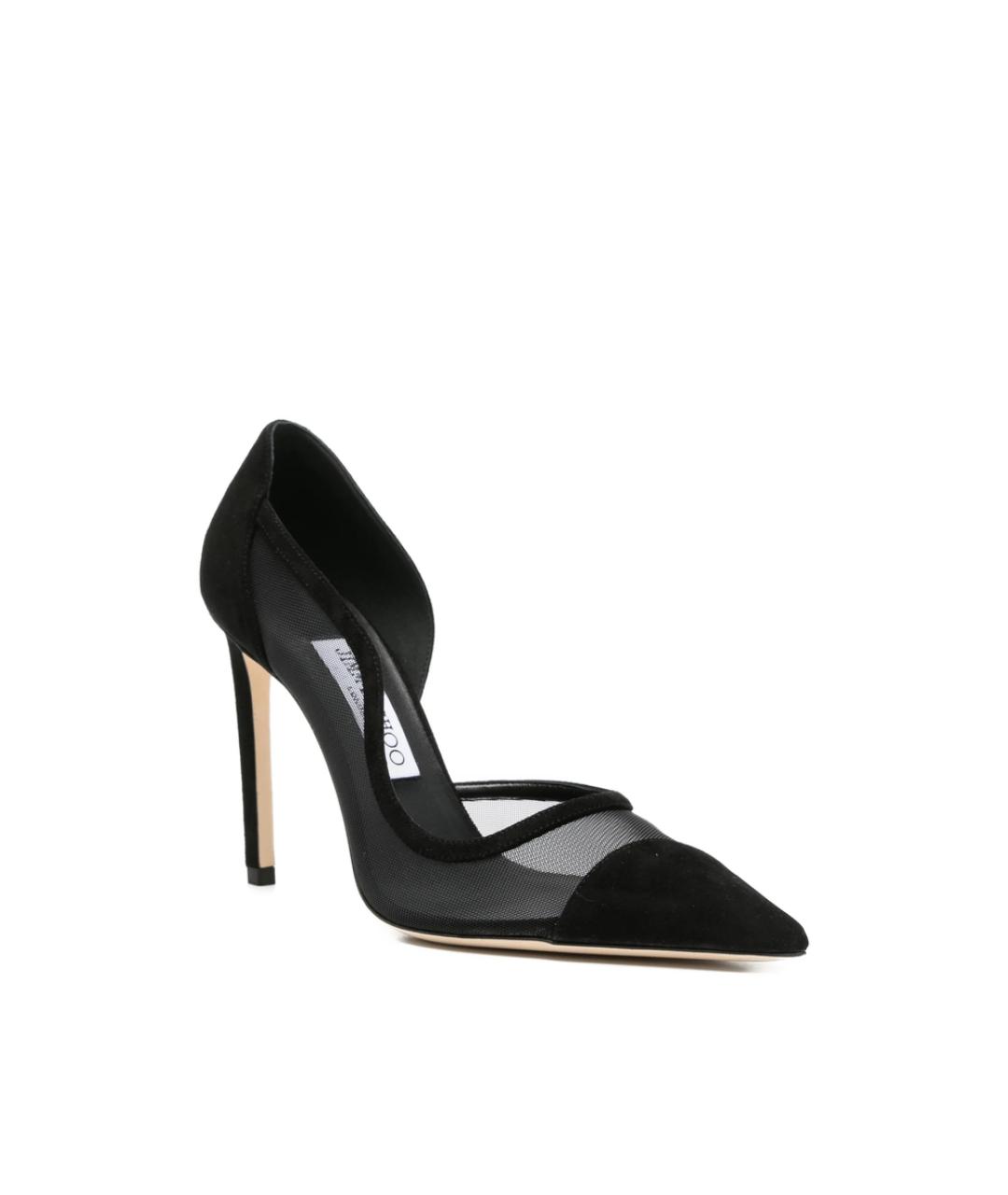 JIMMY CHOO Черные кожаные туфли, фото 3