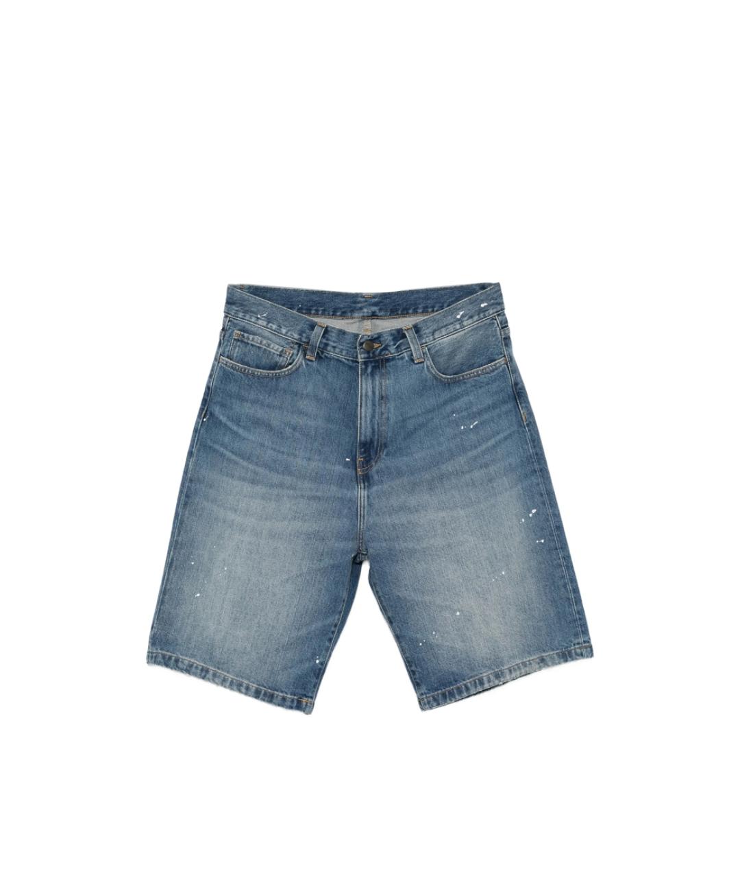 CARHARTT Синие хлопковые шорты, фото 1