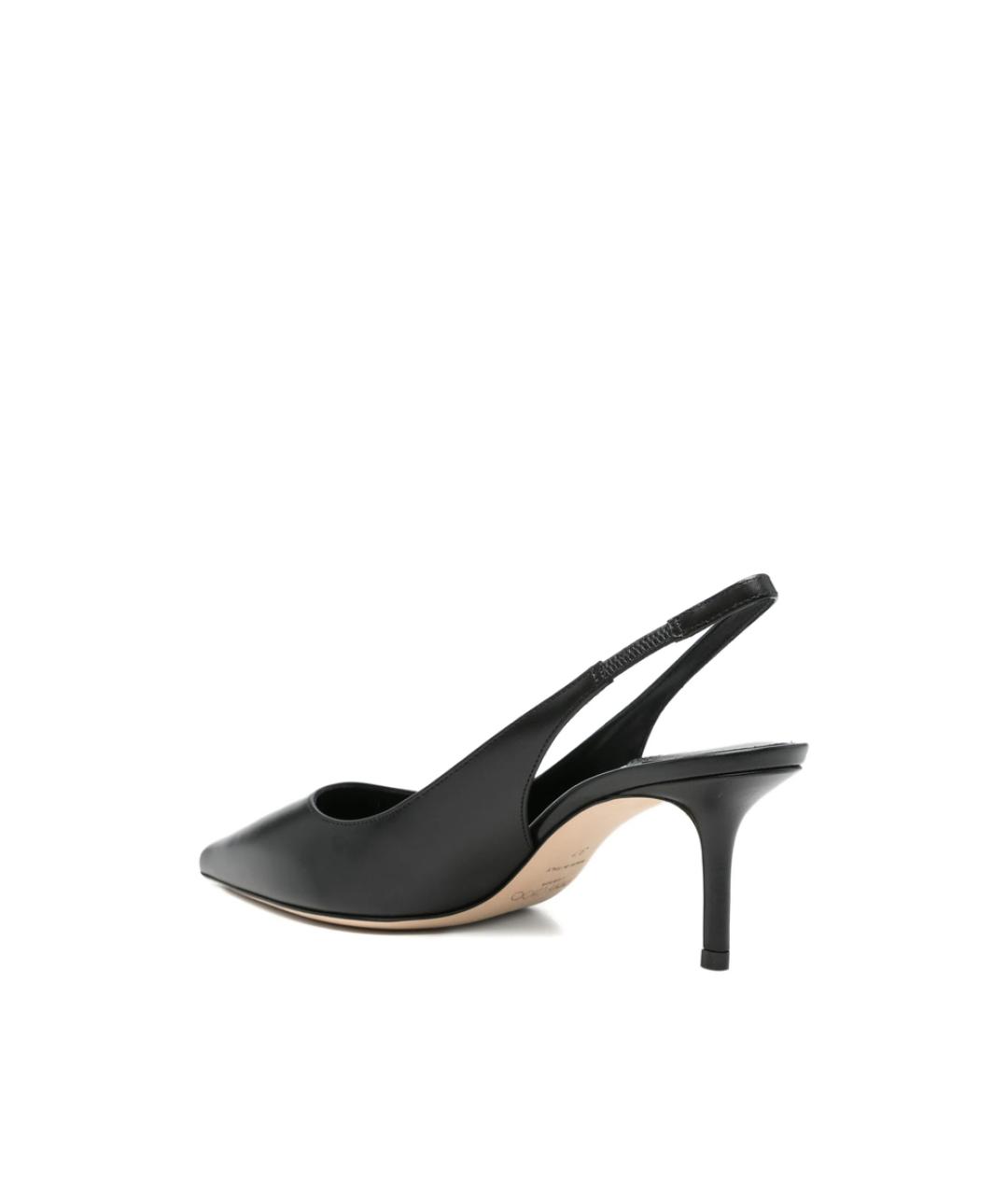 JIMMY CHOO Черные кожаные туфли, фото 4