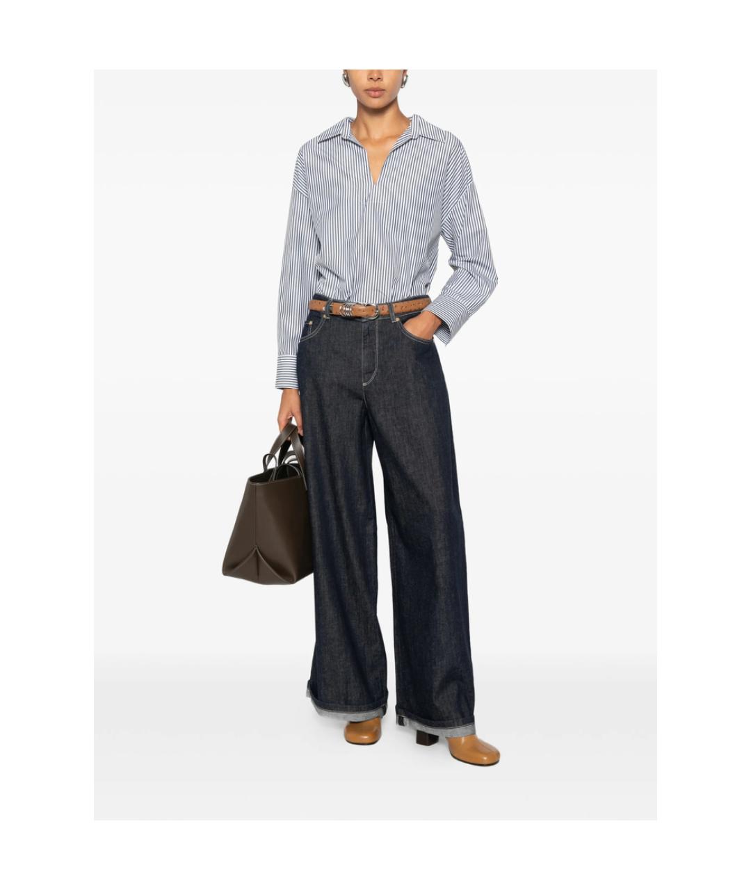 'S MAX MARA Мульти хлопковая рубашка, фото 2