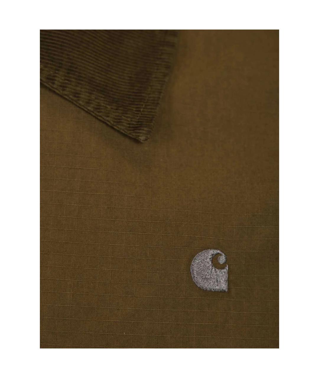 CARHARTT Коричневая полиэстеровая куртка, фото 4