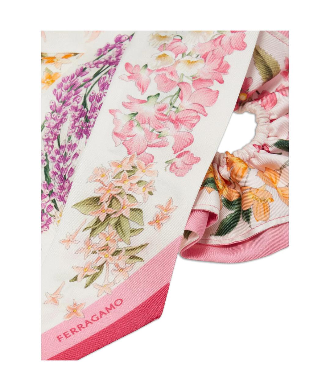 FERRAGAMO Розовая заколка, фото 3