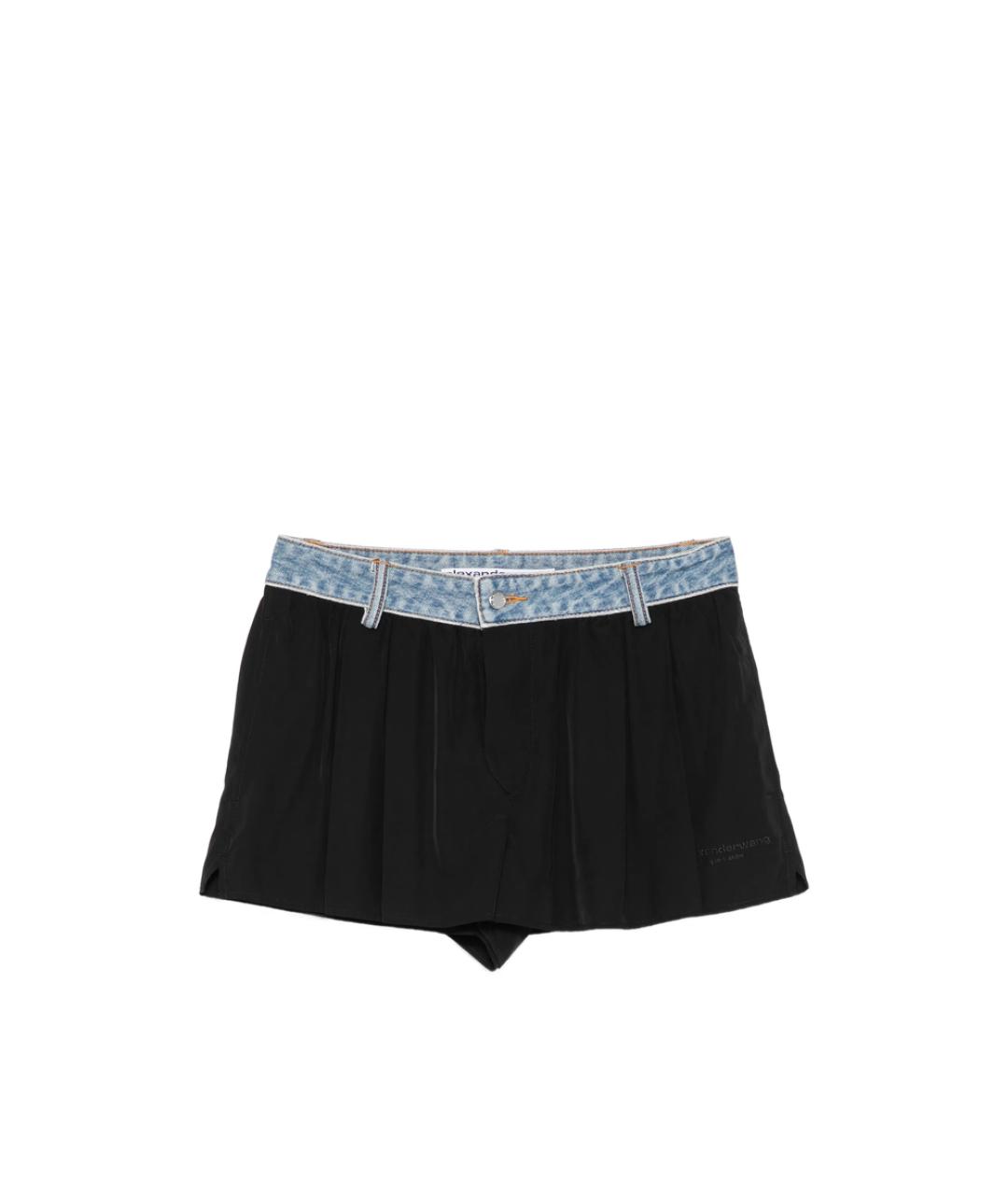 ALEXANDER WANG Черные хлопковые шорты, фото 1