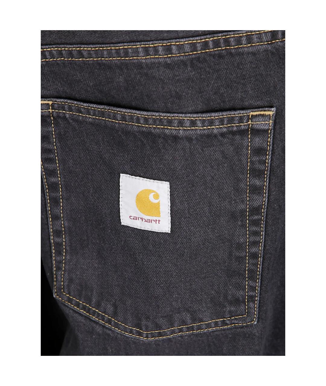 CARHARTT Черные прямые джинсы, фото 2