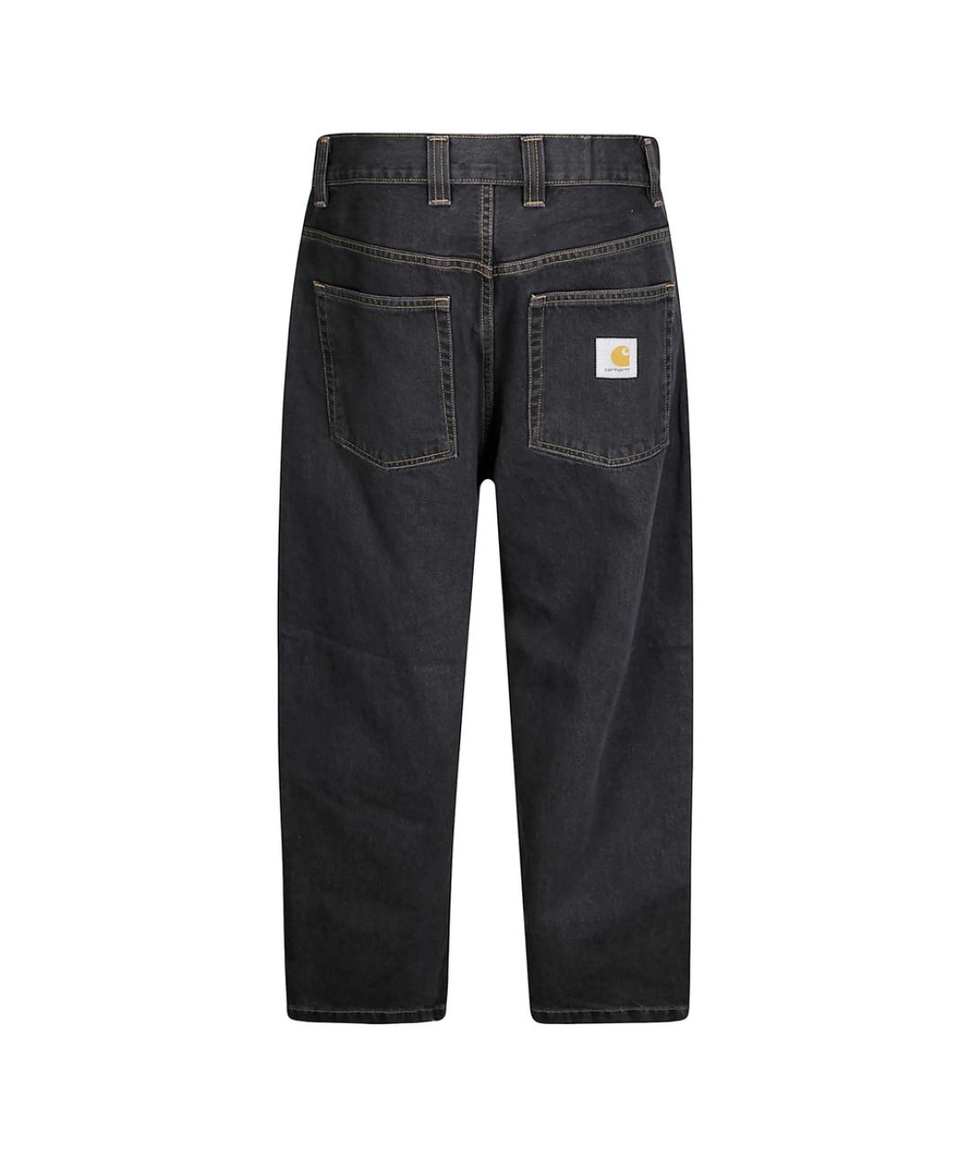 CARHARTT Черные прямые джинсы, фото 3