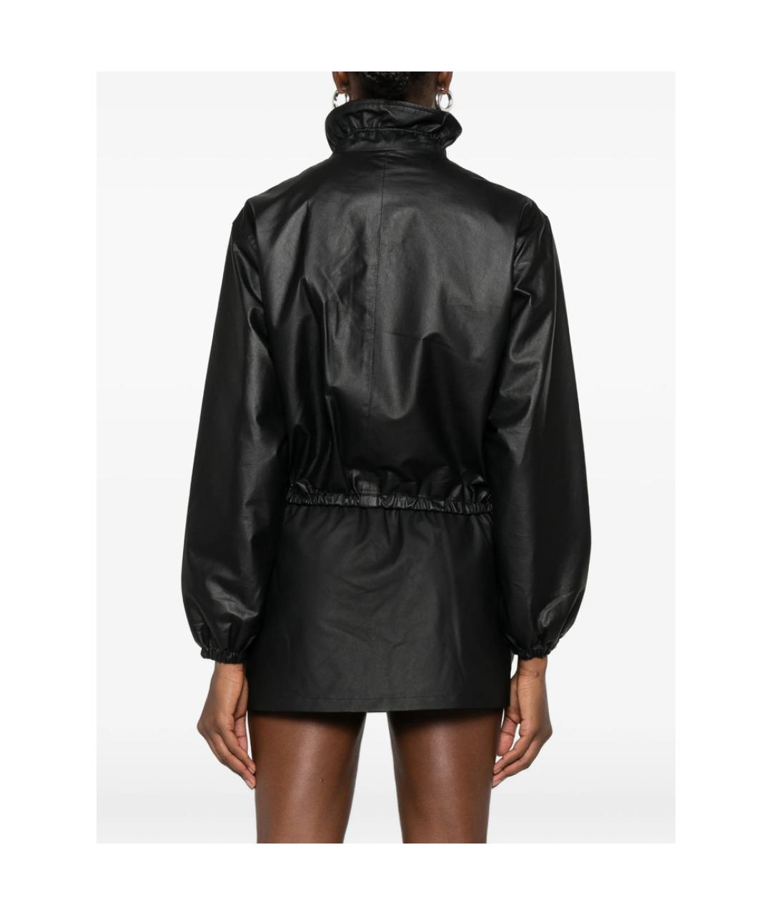 ALEXANDER WANG Черная кожаная куртка, фото 2