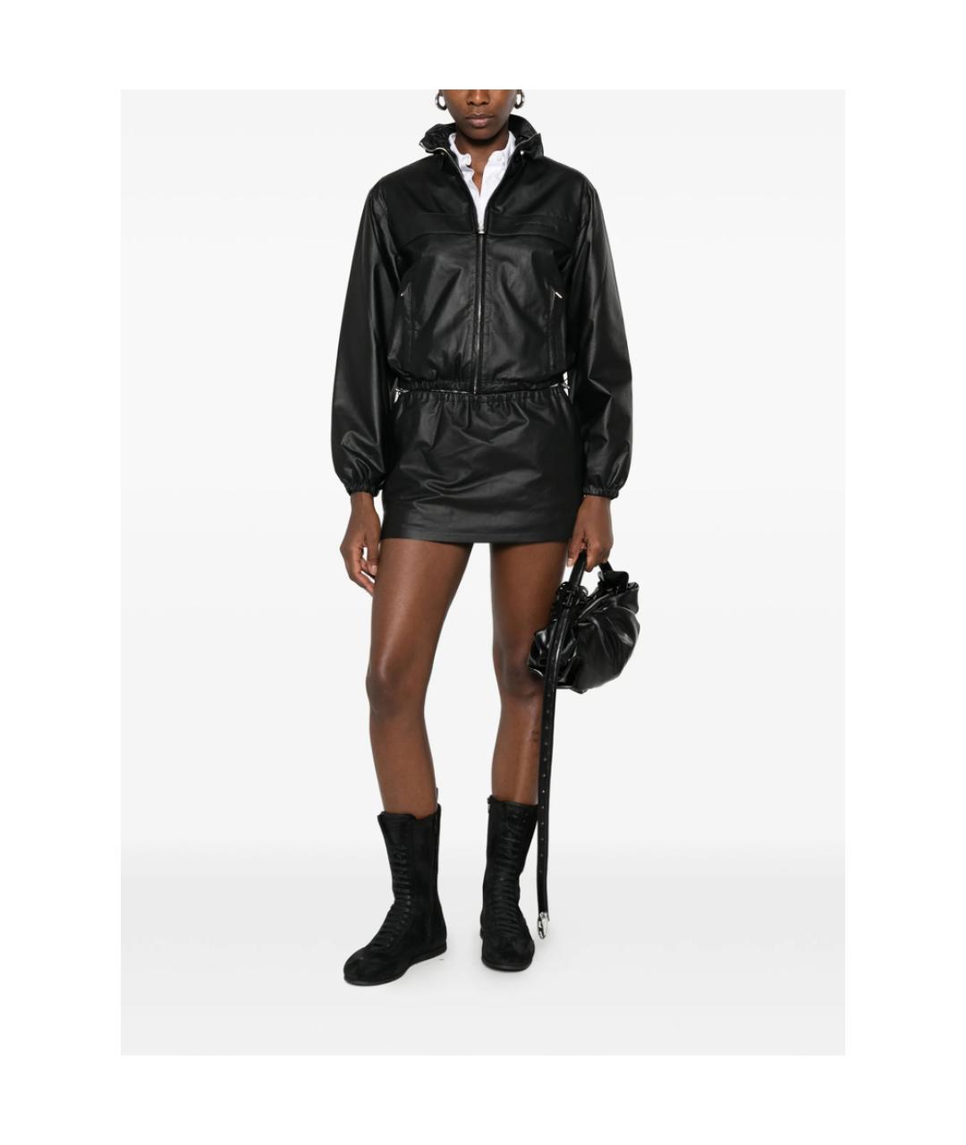 ALEXANDER WANG Черная кожаная куртка, фото 5