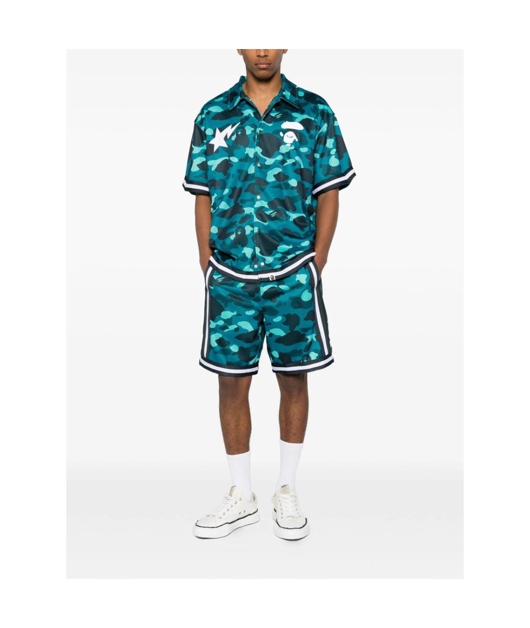 A BATHING APE Мульти кэжуал рубашка, фото 3