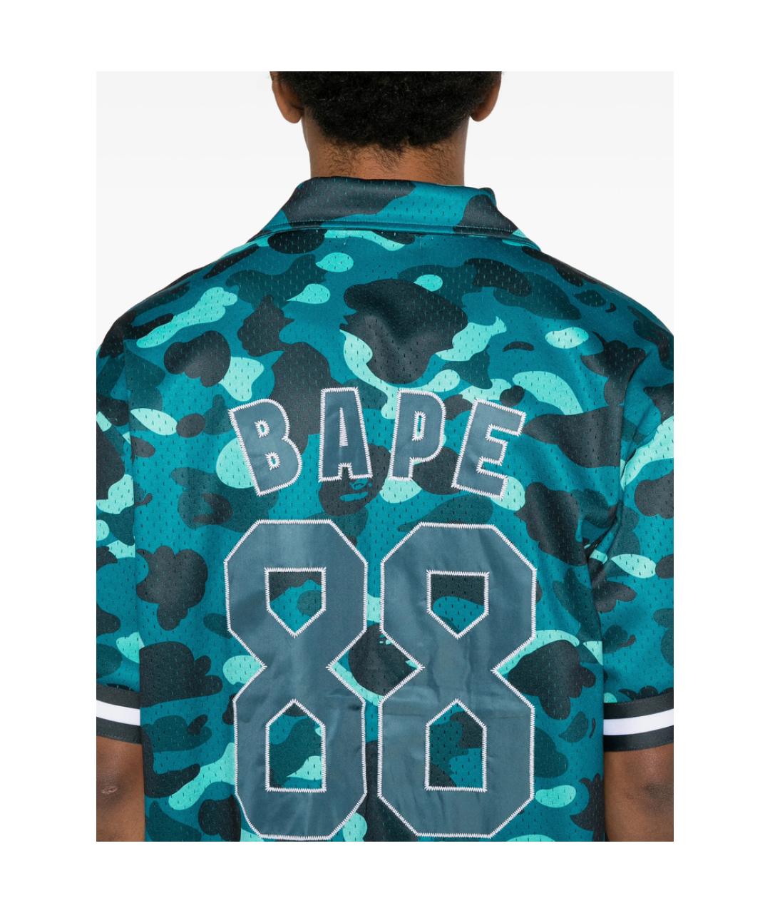 A BATHING APE Мульти кэжуал рубашка, фото 4