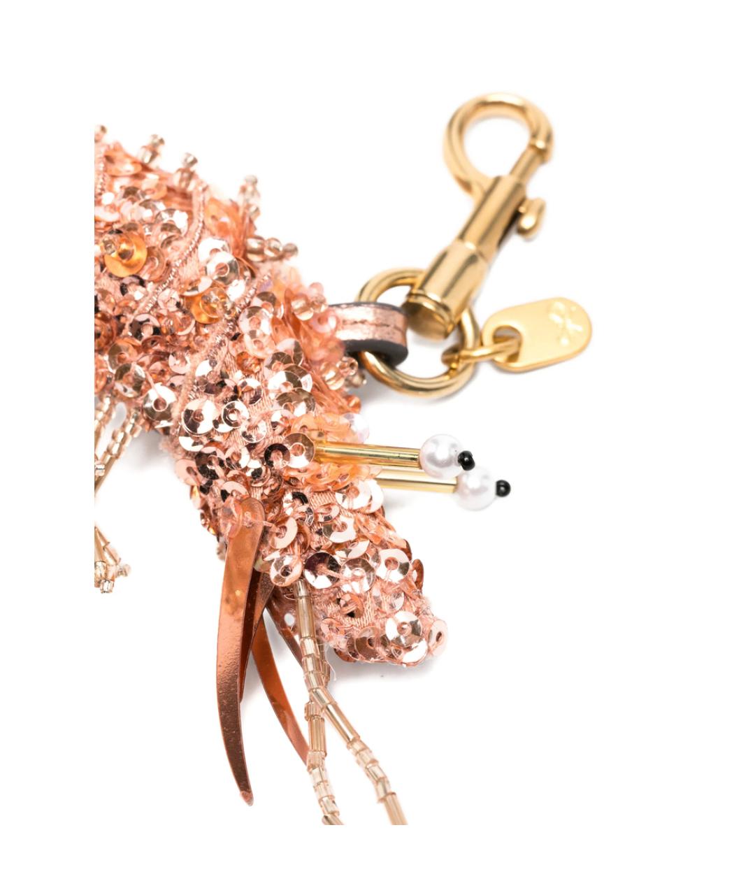 ANYA HINDMARCH Розовый брелок, фото 2