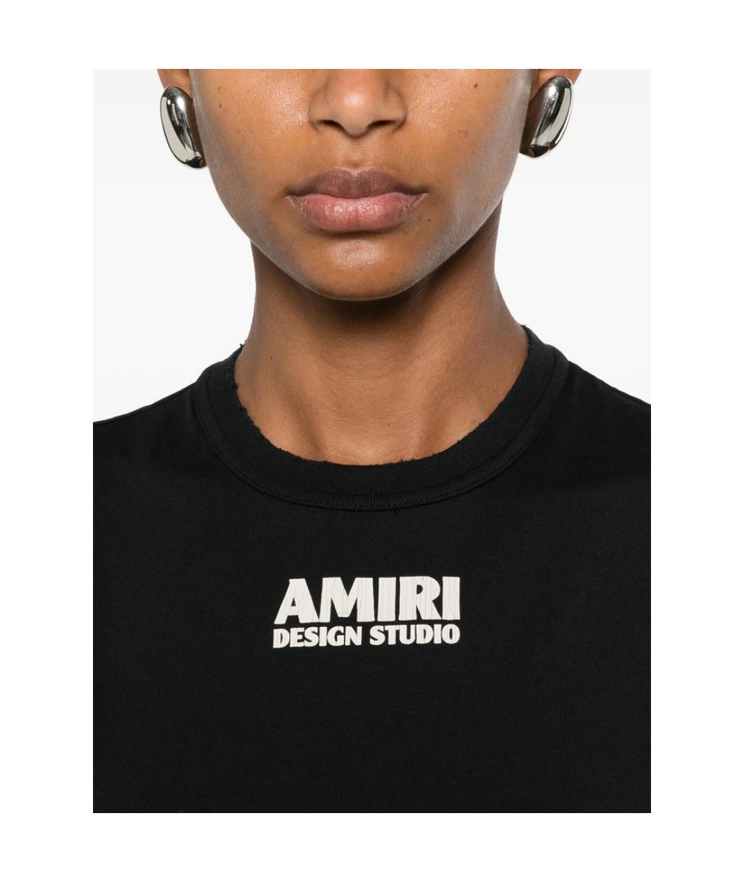 AMIRI Черная майка, фото 4
