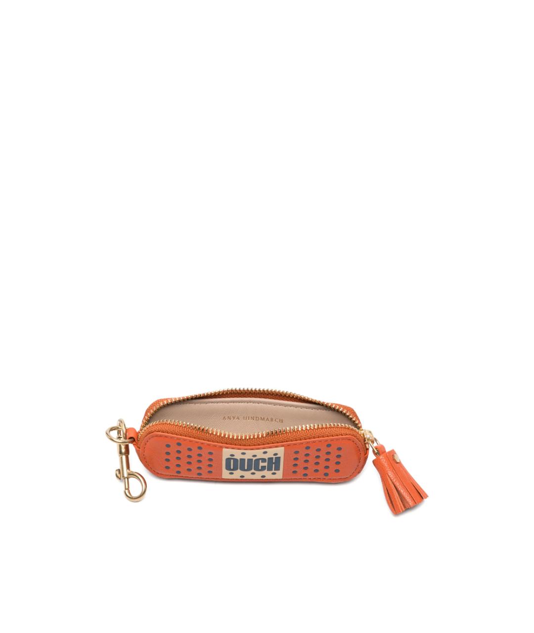 ANYA HINDMARCH Оранжевый брелок, фото 2