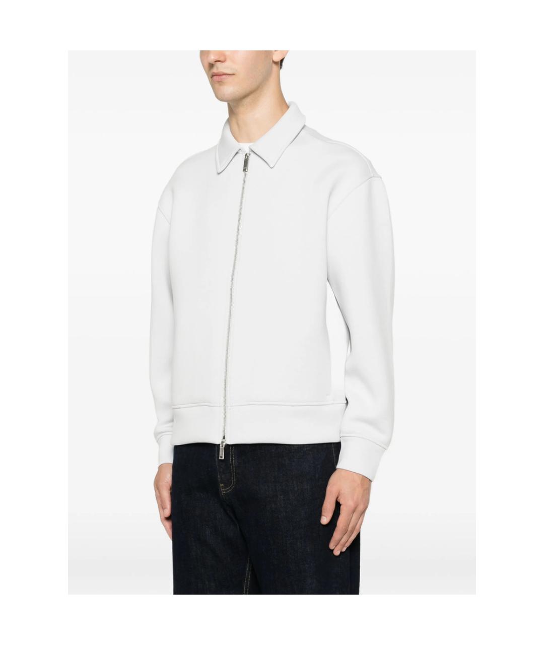 CALVIN KLEIN Серая полиэстеровая куртка, фото 4