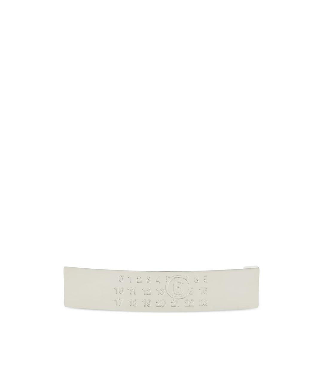 MM6 MAISON MARGIELA Серебряная заколка, фото 1