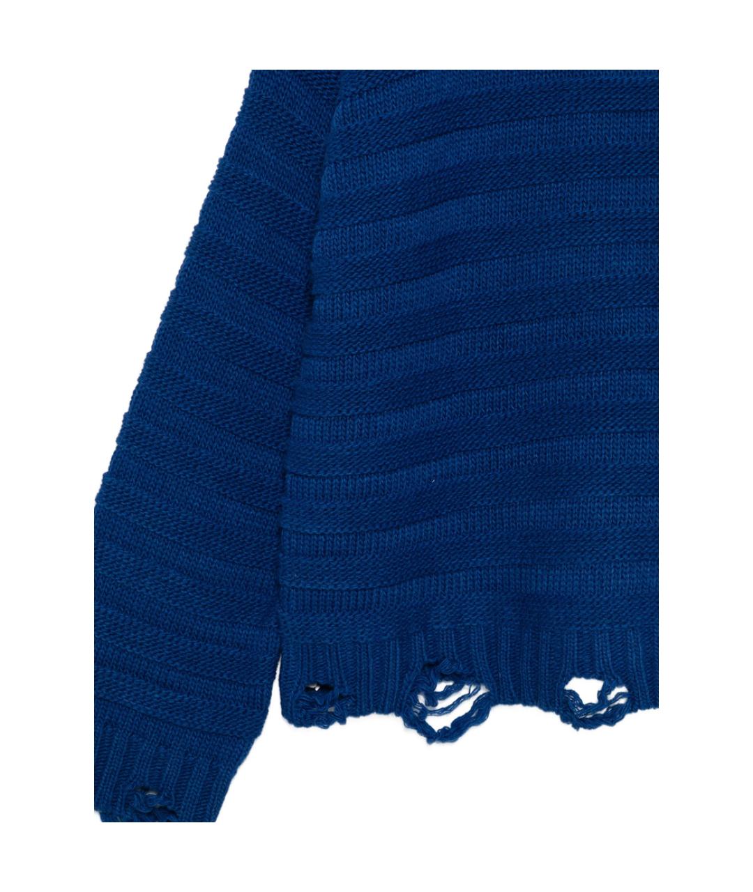 MM6 MAISON MARGIELA Синий джемпер / свитер, фото 2