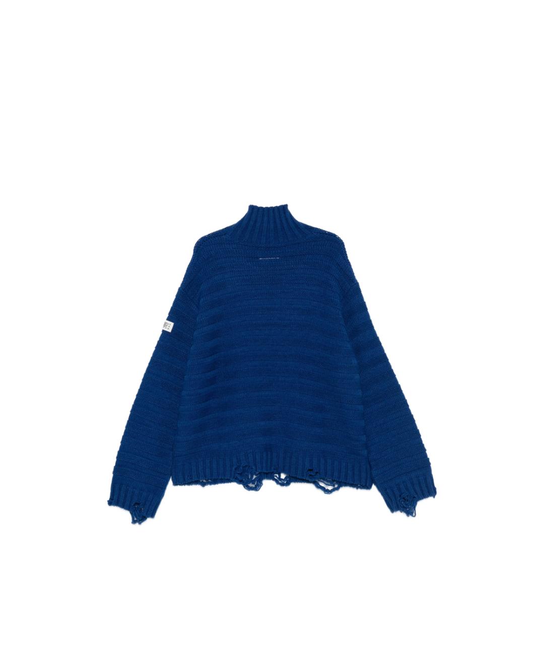 MM6 MAISON MARGIELA Синий джемпер / свитер, фото 3