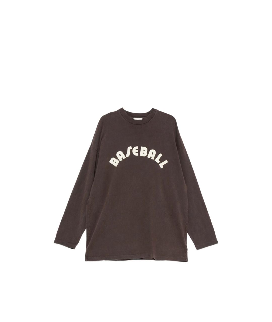 FEAR OF GOD Коричневая хлопковая футболка, фото 1