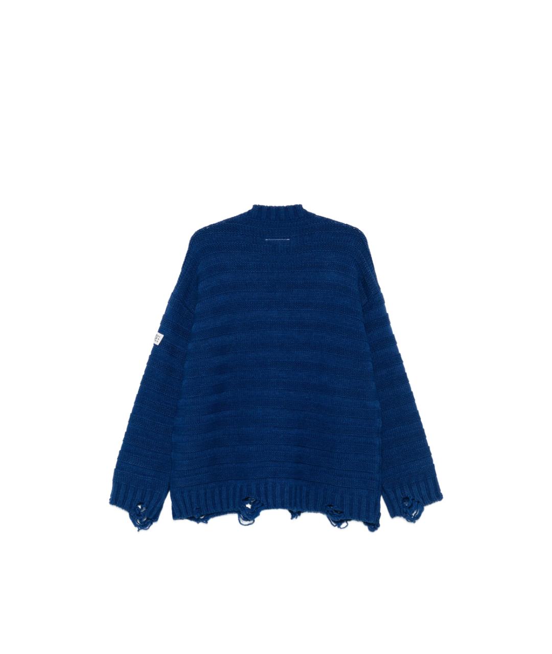 MM6 MAISON MARGIELA Синий кардиган, фото 3