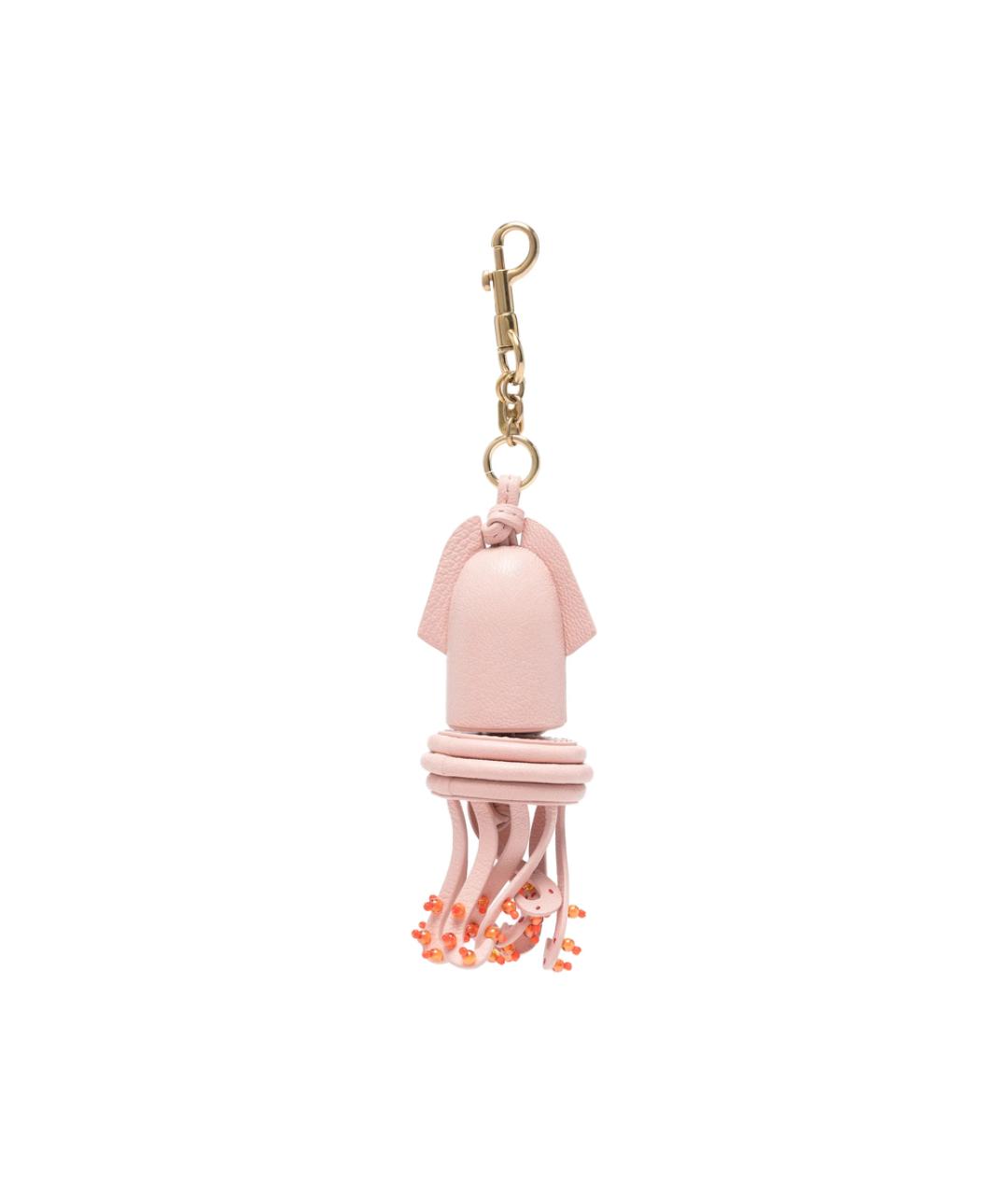 ANYA HINDMARCH Розовый брелок, фото 3