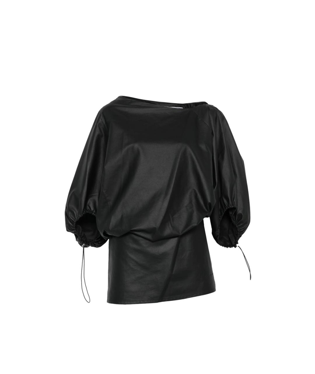 ALEXANDER WANG Черное полиэстеровое коктейльное платье, фото 1