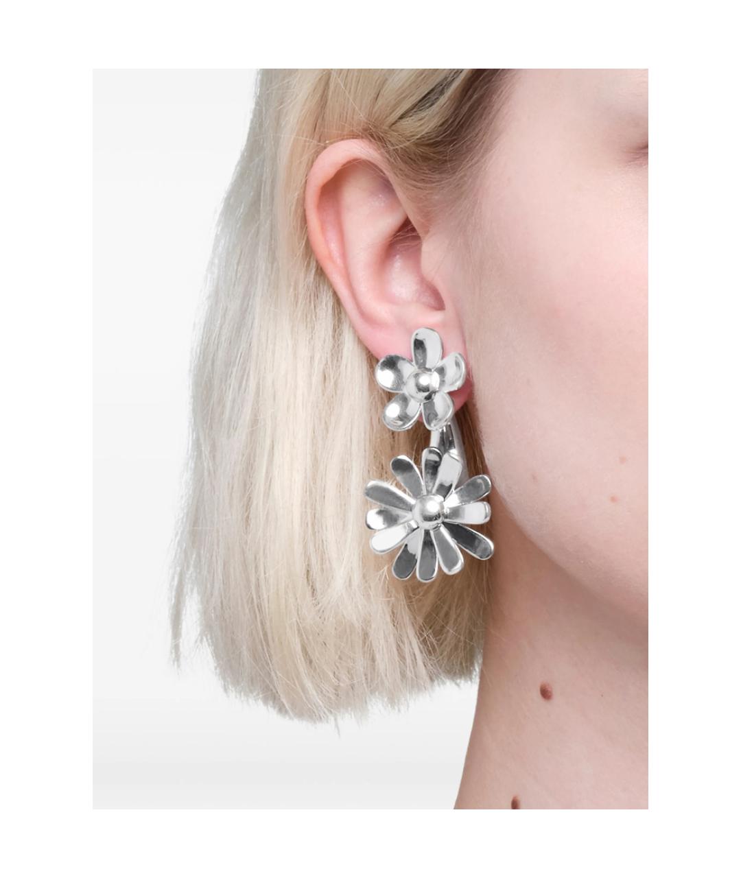 MARC JACOBS Серебряные металлические серьги, фото 2