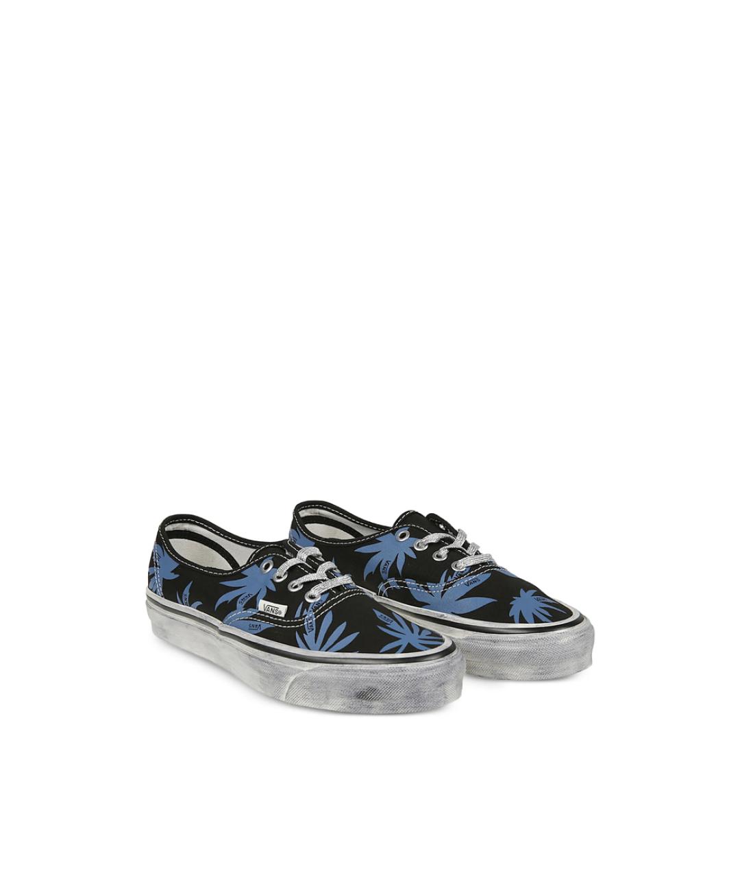 VANS Черные текстильные низкие кроссовки / кеды, фото 3